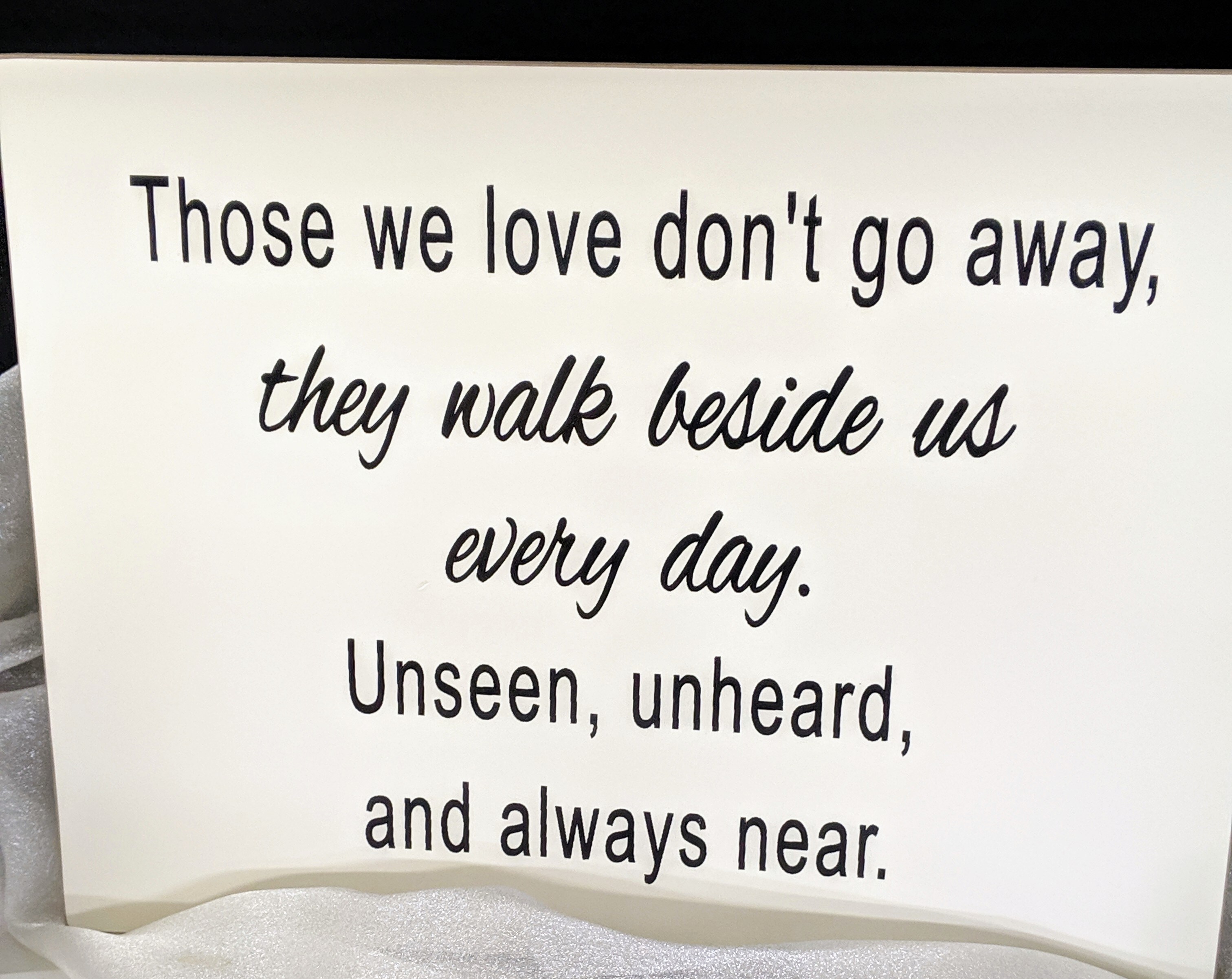 Inspiritional Plaque